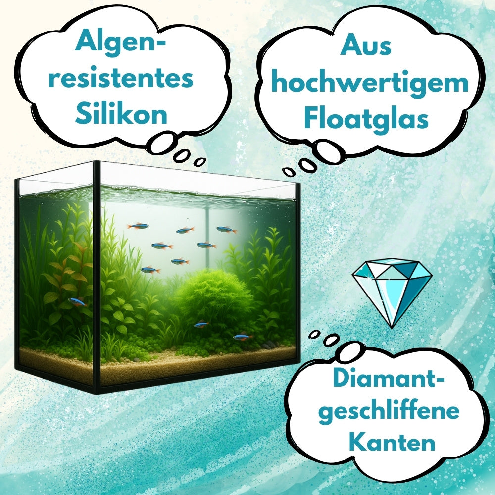 Aquarienhintergründe, Glas für Haustiere und Zuhause – Detailansicht 22