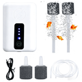 Aquarium-Luftpumpe, 2 x 1,5 für Angeln und Haustiere – Hauptansicht