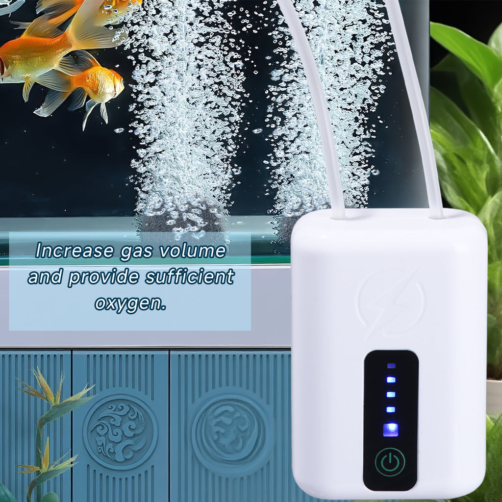 Aquarium-Luftpumpe, 2 x 1,5 für Angeln und Haustiere – Detailansicht 11