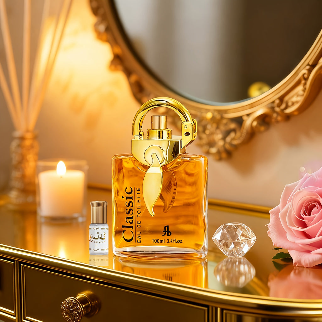 Arabisches Damenparfüm, 100ml für Feiertage und elegante sanfte Frauen – Hauptansicht