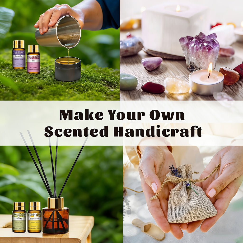 Ätherische Öle Geschenkset, 5ml für Diffuser und Liebhaber – Detailansicht 8