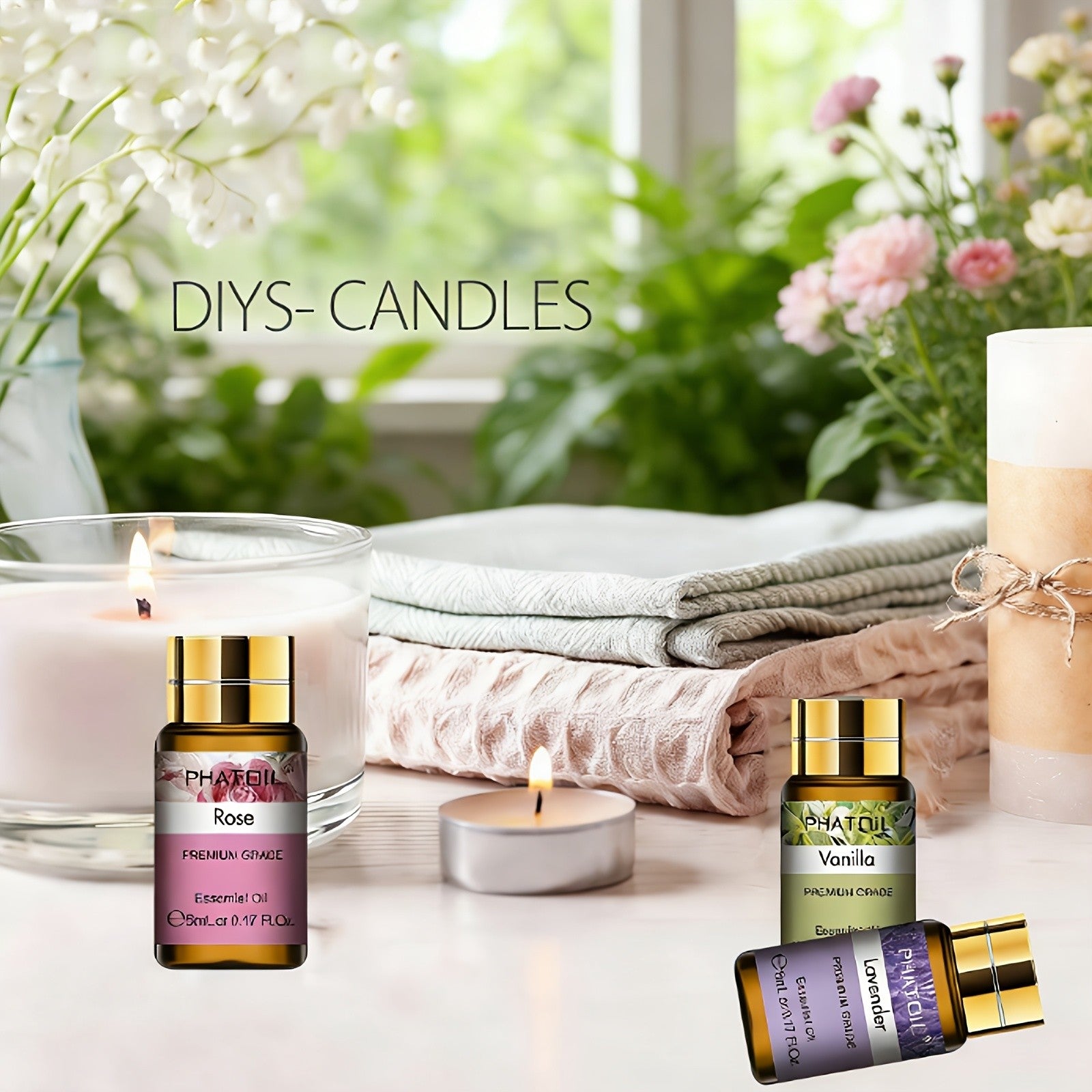 Ätherische Öle Geschenkset, 5ml für Diffuser und Liebhaber – Detailansicht 12