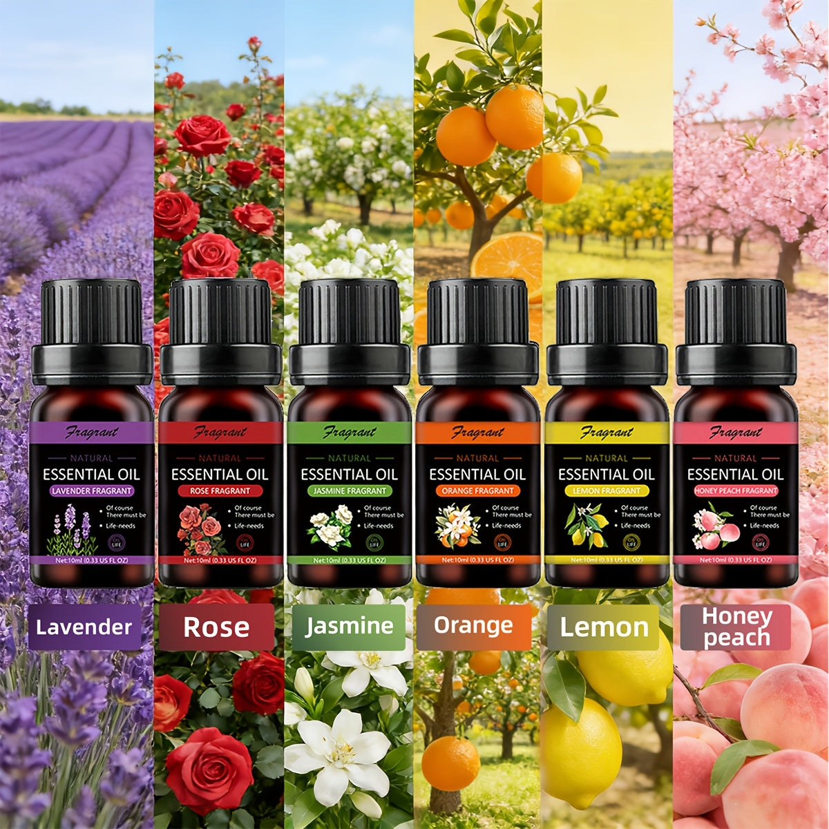 Ätherische-Öle-Set, 10ml für Fahrzeug und unterwegs – Detailansicht 7