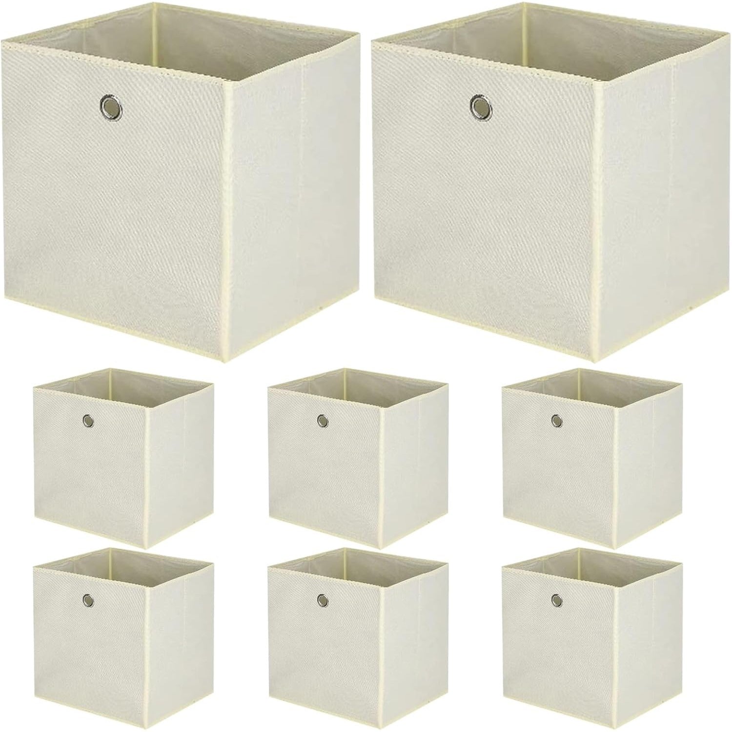 Aufbewahrungsboxen, 8er-Pack für Regale und Raumteiler – Hauptansicht
