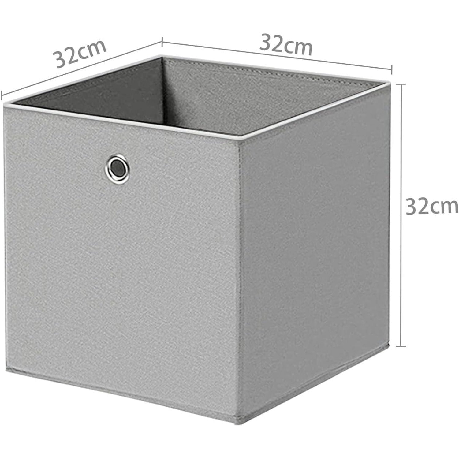 Aufbewahrungsboxen, 8er-Pack für Regale und Raumteiler – Detailansicht 8
