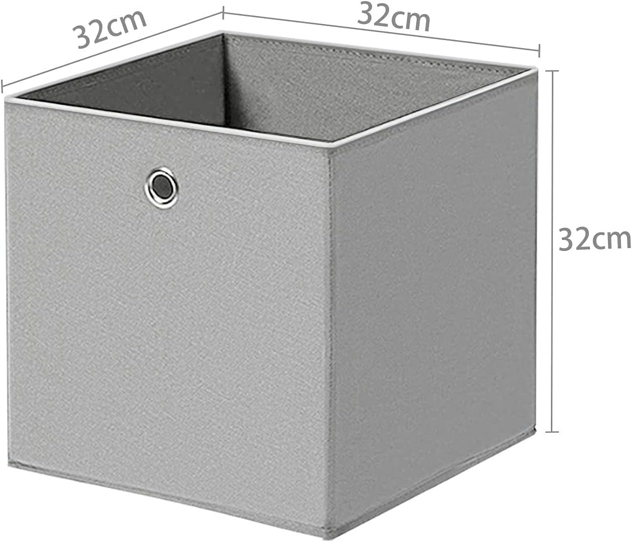 Aufbewahrungsboxen, 8er-Pack für Regale und Raumteiler – Detailansicht 10