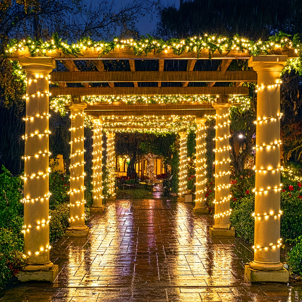 Außen-Lichterkette, LED-Beleuchtung für Schlafzimmer und Bett – Detailansicht 10