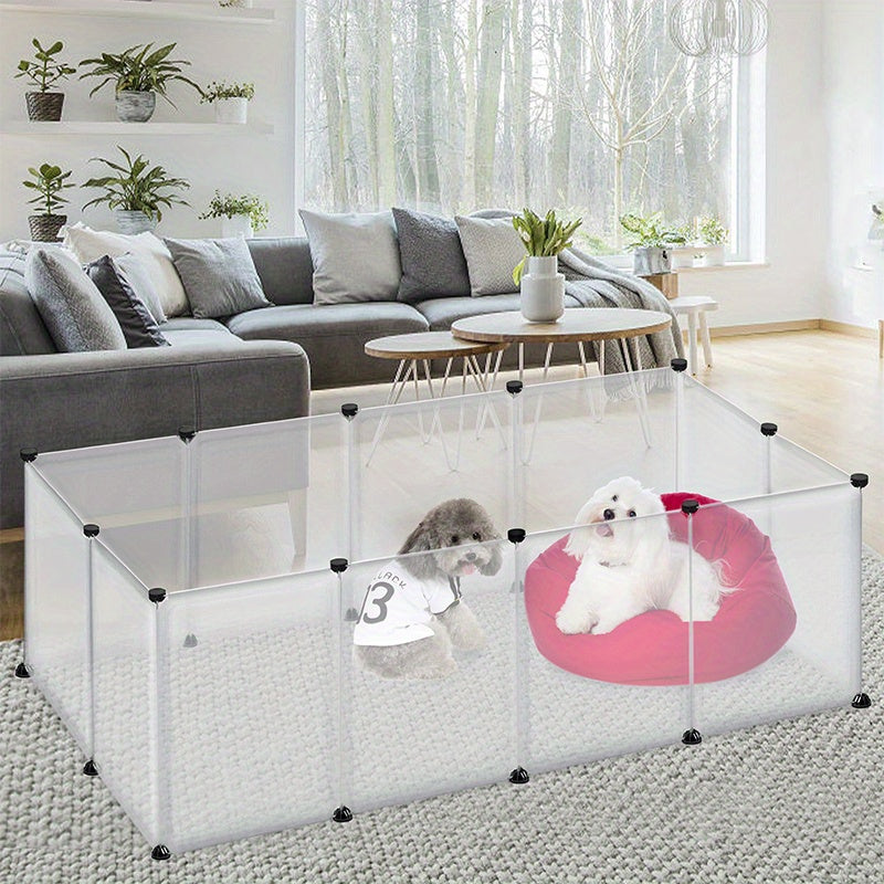 Außenstall für Kaninchen, Kunststoff für Kaninchen und Kleintiere – Detailansicht 4