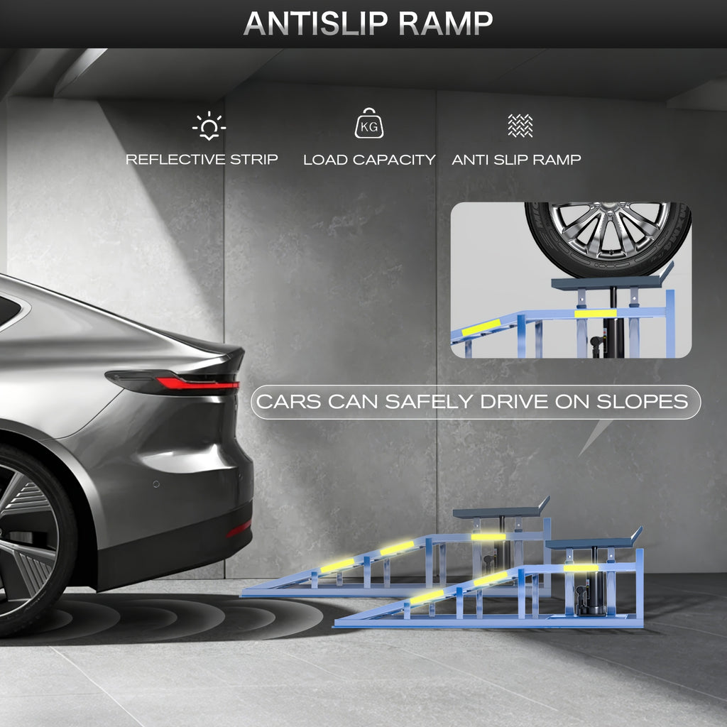 Auto-Auffahrrampe, 38.1cm für Werkstatt und Heimwerken – Detailansicht 3