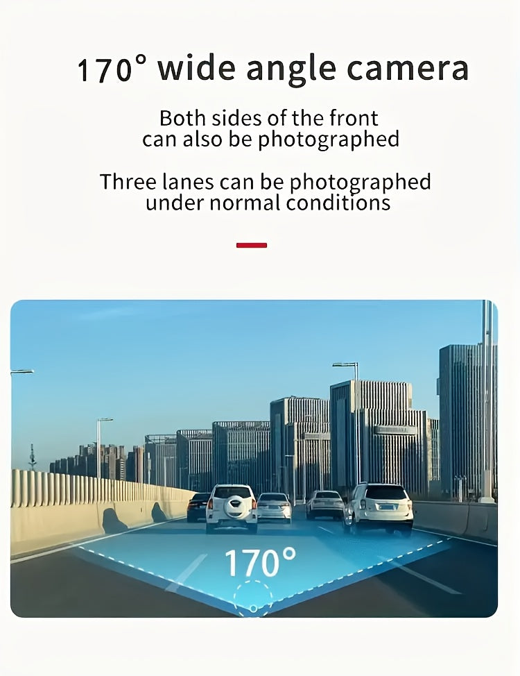 Auto Dashcam, 360° drehbar für Fahrzeug und unterwegs – Detailansicht 5