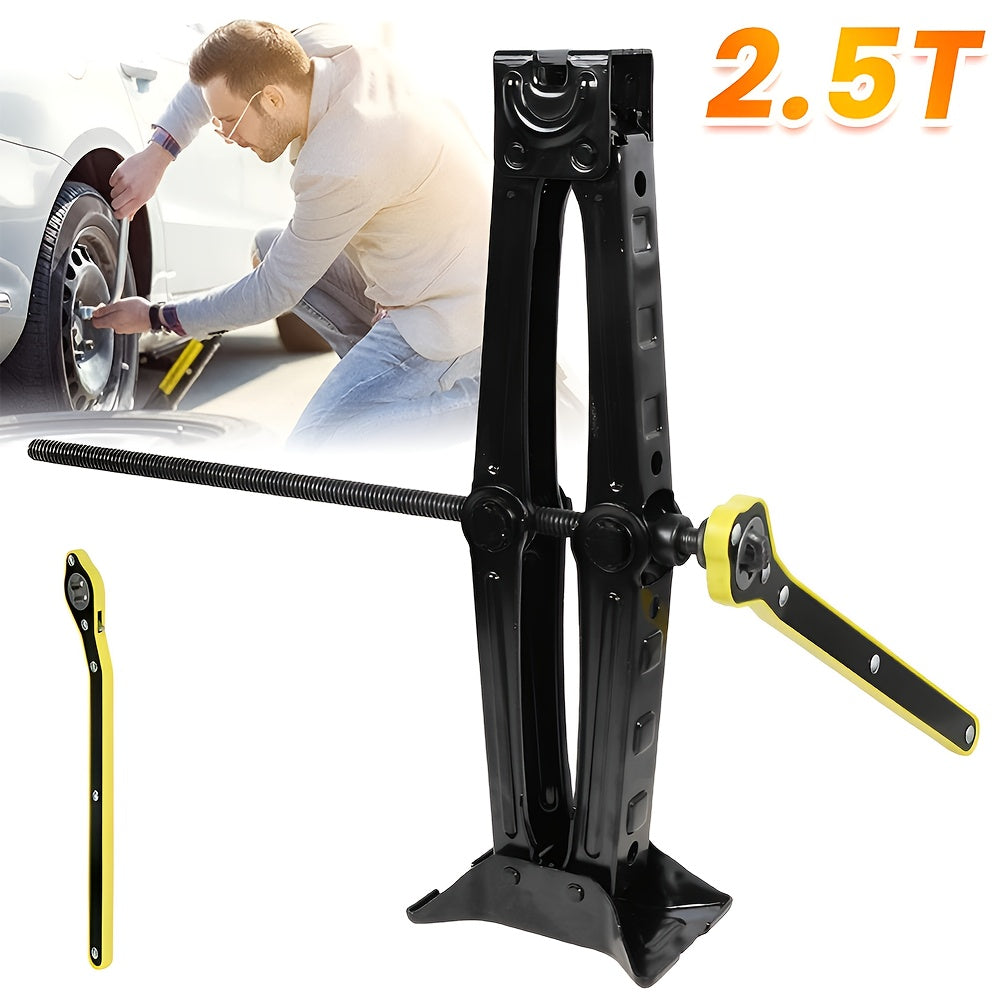 Auto-Scherenwagenheber, 39 cm für Pannenhilfe und Radwechsel – Detailansicht 3
