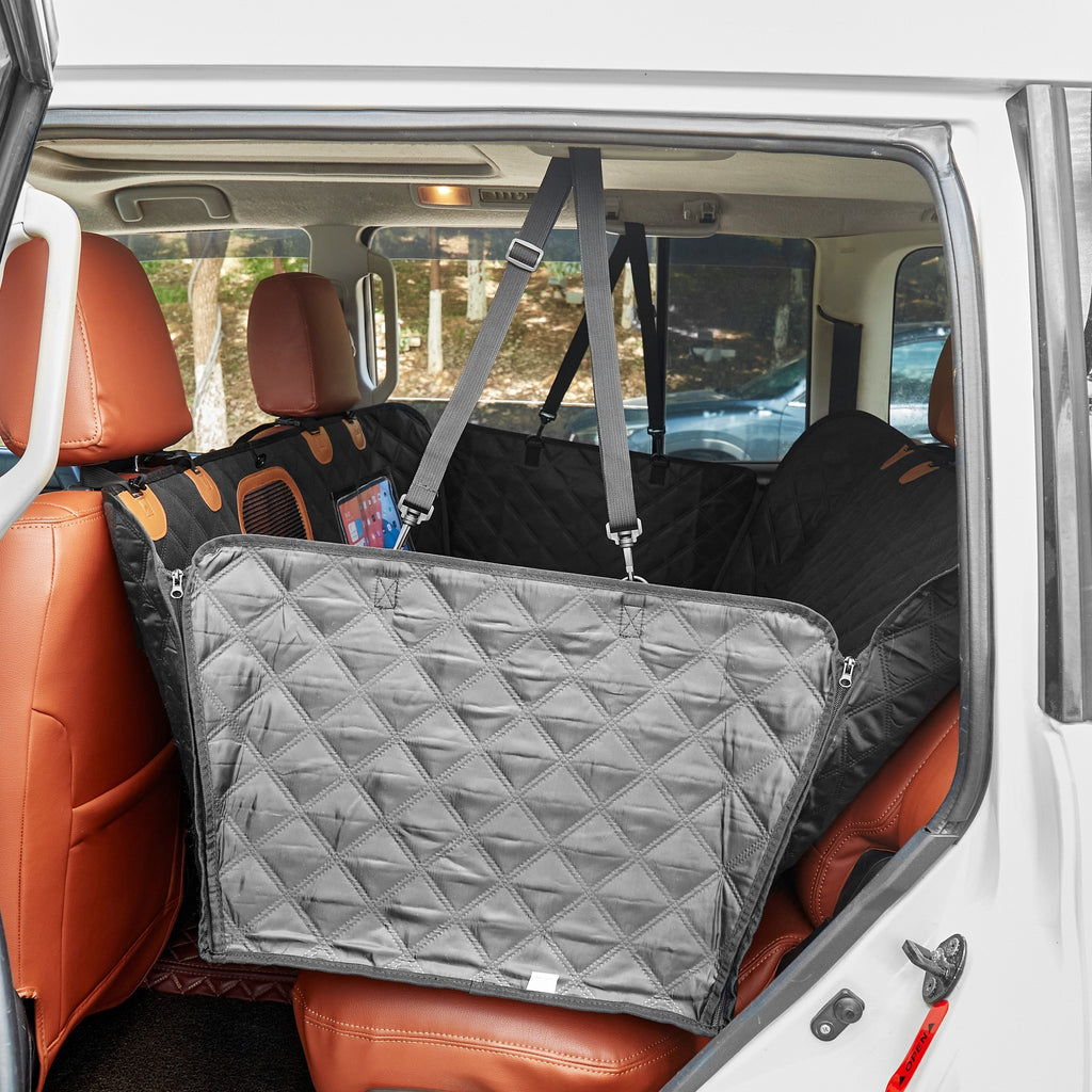 Autoschutzauflagen für Haustiere, Stil 2 Knochenstil für Camping und Reisen – Detailansicht 12