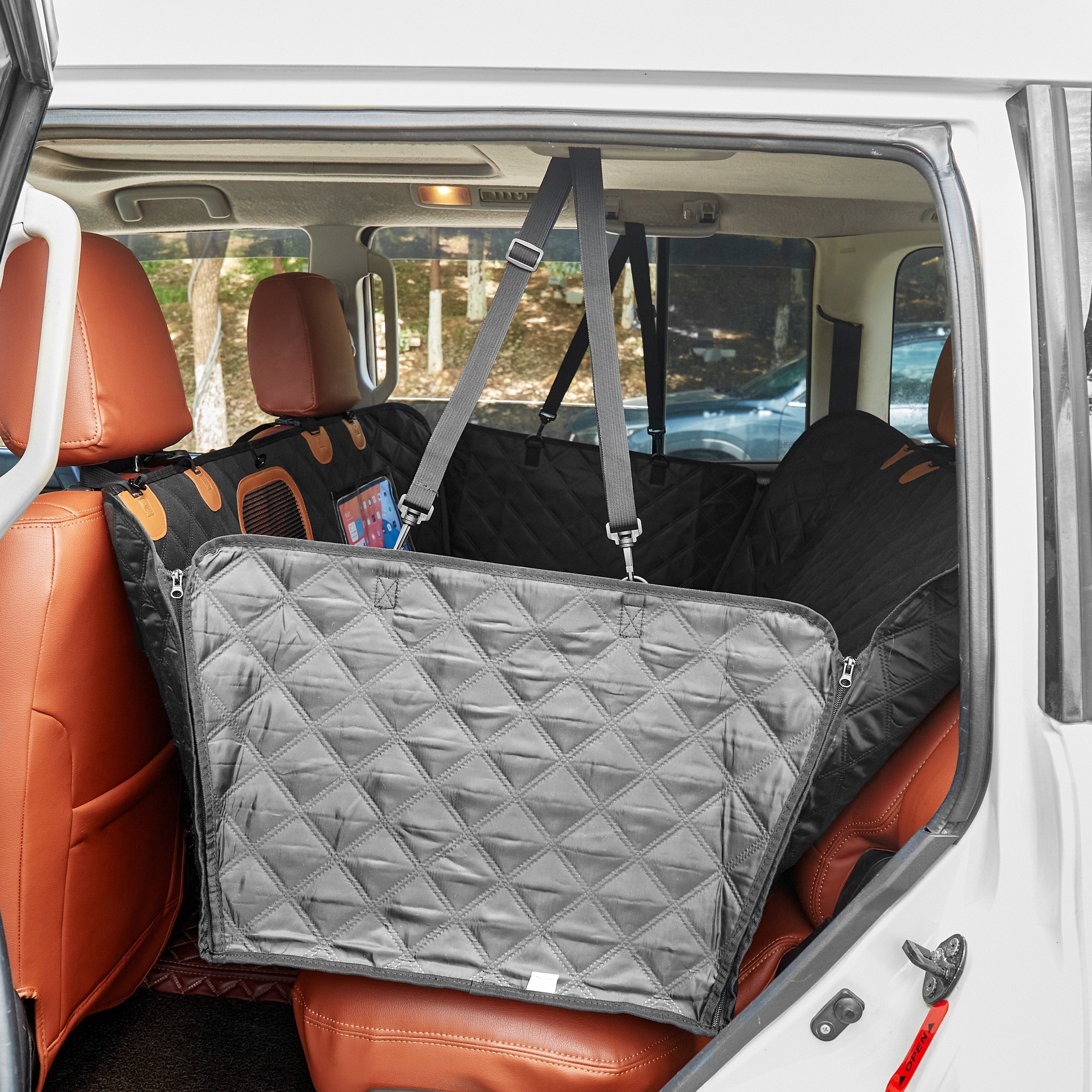 Autoschutzauflagen für Haustiere, Stil 2 Knochenstil für Camping und Reisen – Detailansicht 12