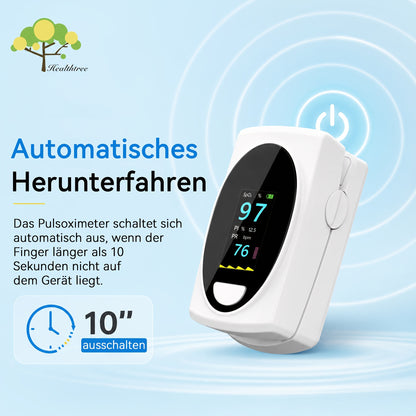 [Lokales Lager] Pulsoximeter Fingerspitzen-Gerät, Sauerstoffsättigungsmesser, SPO2-Sättigungs-Herzfrequenz-Blutsauerstoff-Fingermessgerät, Oximetro De Dedo Digital, OLED-Bildschirm & Ein-Knopf-Bedienung, ohne Batterie