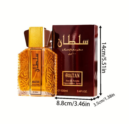 Sudan Luxus Eau de Toilette für Herren, Nahöstlicher Duft, Frischer  langanhaltender Blumiger Moschus, Ideales Geschenk für Männer, Geeignet für Dates  tägliches Verschenken (100ml+3ml)