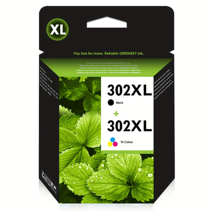 Ersatz Druckerpatronen für HP 302 Druckerpatronen Multipack für HP 302 XL DeskJet 3630 3636 3638 3639 1110 2130 3633 Envy 4525 4520 4522 4527 OfficeJet 3831 3830 3833 5230