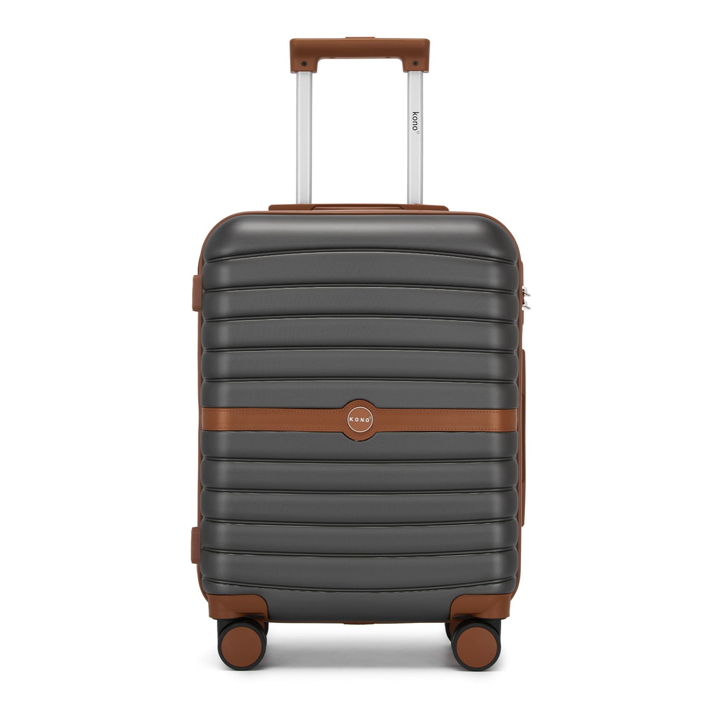 20 Zoll 24 Zoll 28 Zoll Kono Koffer Gepäck ABS+PC Camping Streifendesign mit Colour-Block Details Hartschale mit Spinner Rädern Black Friday Thanksgiving Weihnachtsgeschenk