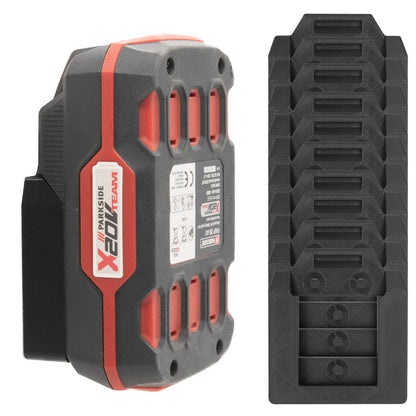Akku Halter für Parkside 20V Halterung Akkus Wandhalter Wandhalterung Lidl 20V