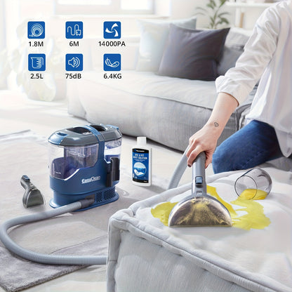 Easyclean Quick Teppichentferner für Teppiche, Treppen und Polstermöbel. Mit 2 Werkzeugen, einem starken 800W Motor, verlängerter Reichweite und einem geräumigen 2,5L Tank.