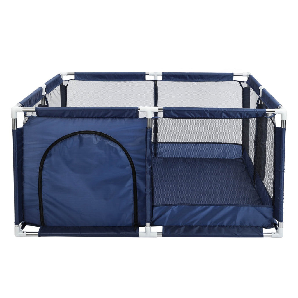 Baby-Laufgitter, Viereck Schwarz für Alltag und Zuhause – Detailansicht 3