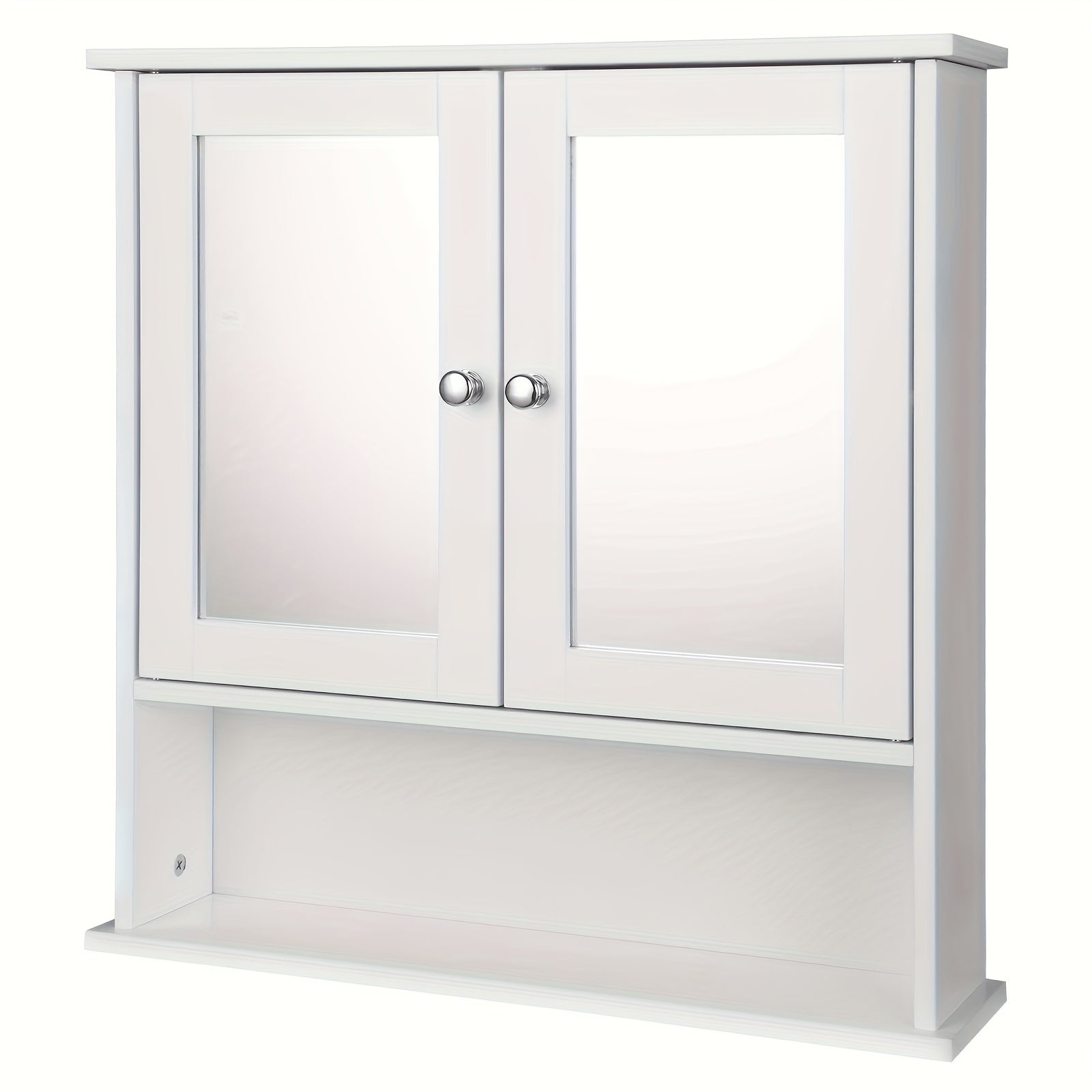 Badezimmer-Spiegelschrank, Weiß für Badezimmer und Haushalt – Detailansicht 5