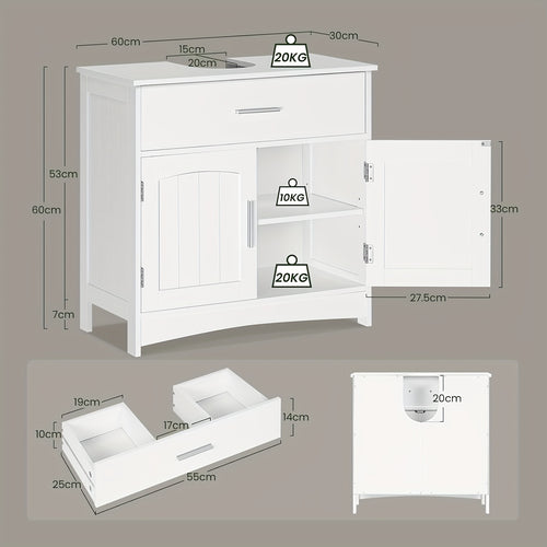 Badezimmerschrank, 1 Stück Medizinschrank für Badezimmer – Detailansicht 2