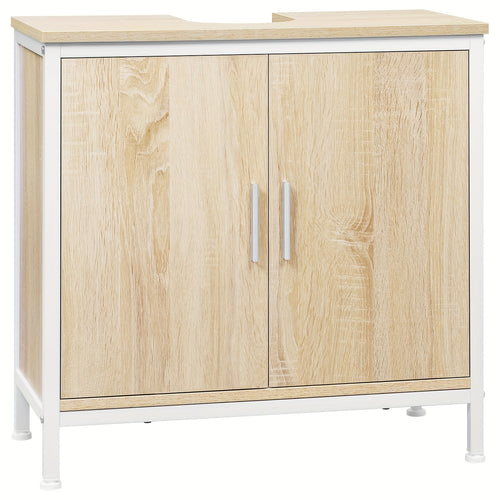 Badezimmerschrank, Holz für Badezimmer und Gäste-WC – Hauptansicht