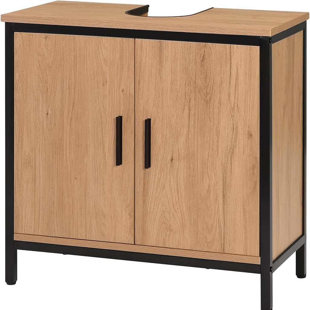 Badezimmerschrank, Holz für Badezimmer und Gäste-WC – Detailansicht 3