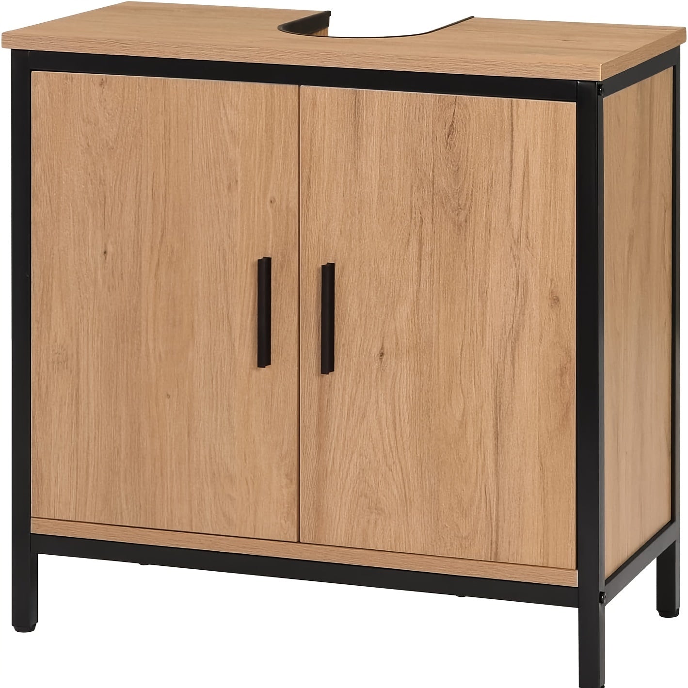 Badezimmerschrank, Holz für Badezimmer und Gäste-WC – Detailansicht 3