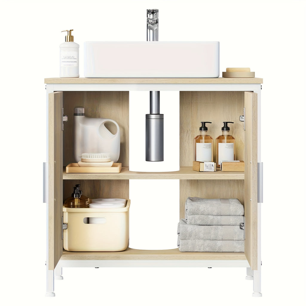 Badezimmerschrank, Holz für Badezimmer und Gäste-WC – Detailansicht 5