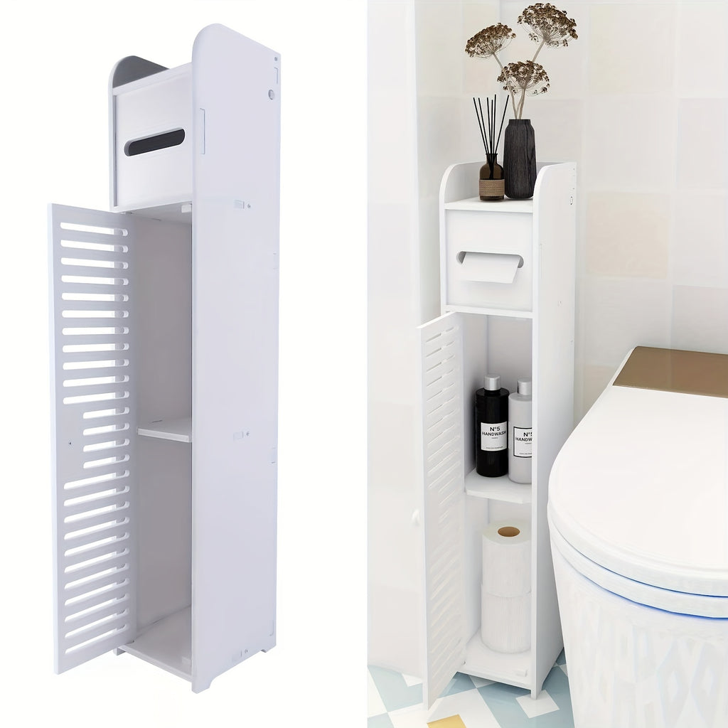 Badezimmerschrank, Weiß für Badezimmer – Detailansicht 3