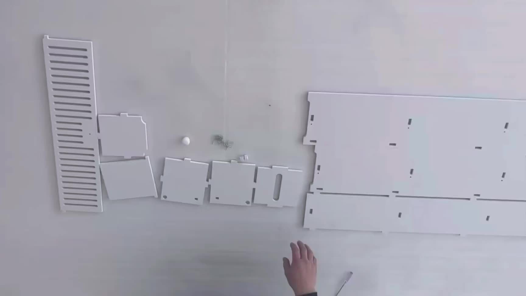 Badezimmerschrank, Weiß für Badezimmer – Detailansicht 8