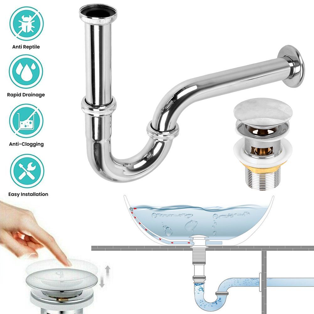 Badezimmerwaschbeckenarmaturen, silbrig für Alltag und Zuhause – Detailansicht 6