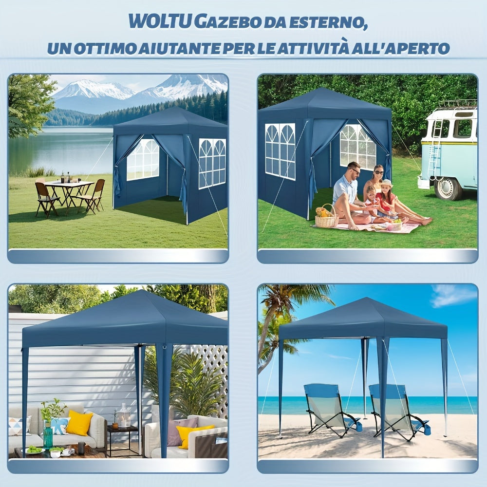 Balkonmarkise, 2 x 2 für Garten und Balkon – Detailansicht 6