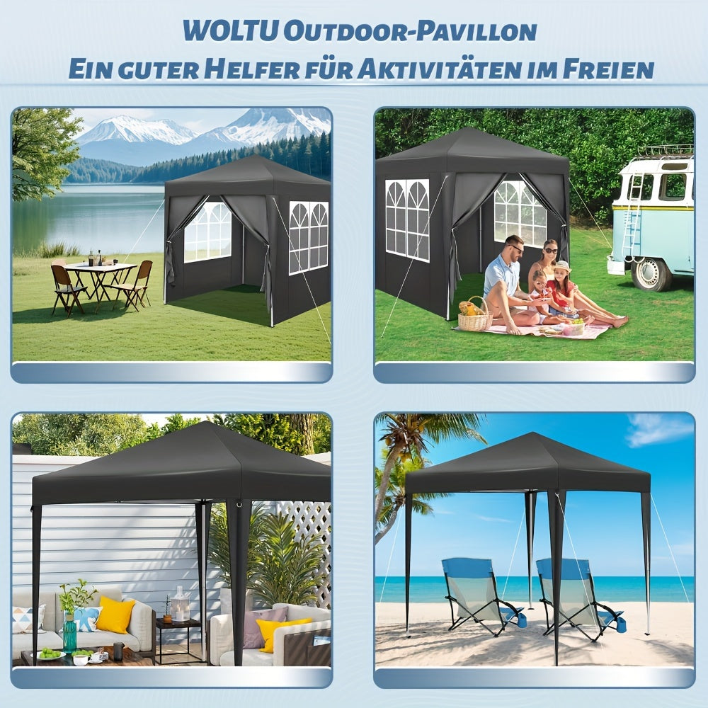 Balkonmarkise, 2 x 2 für Garten und Balkon – Detailansicht 14