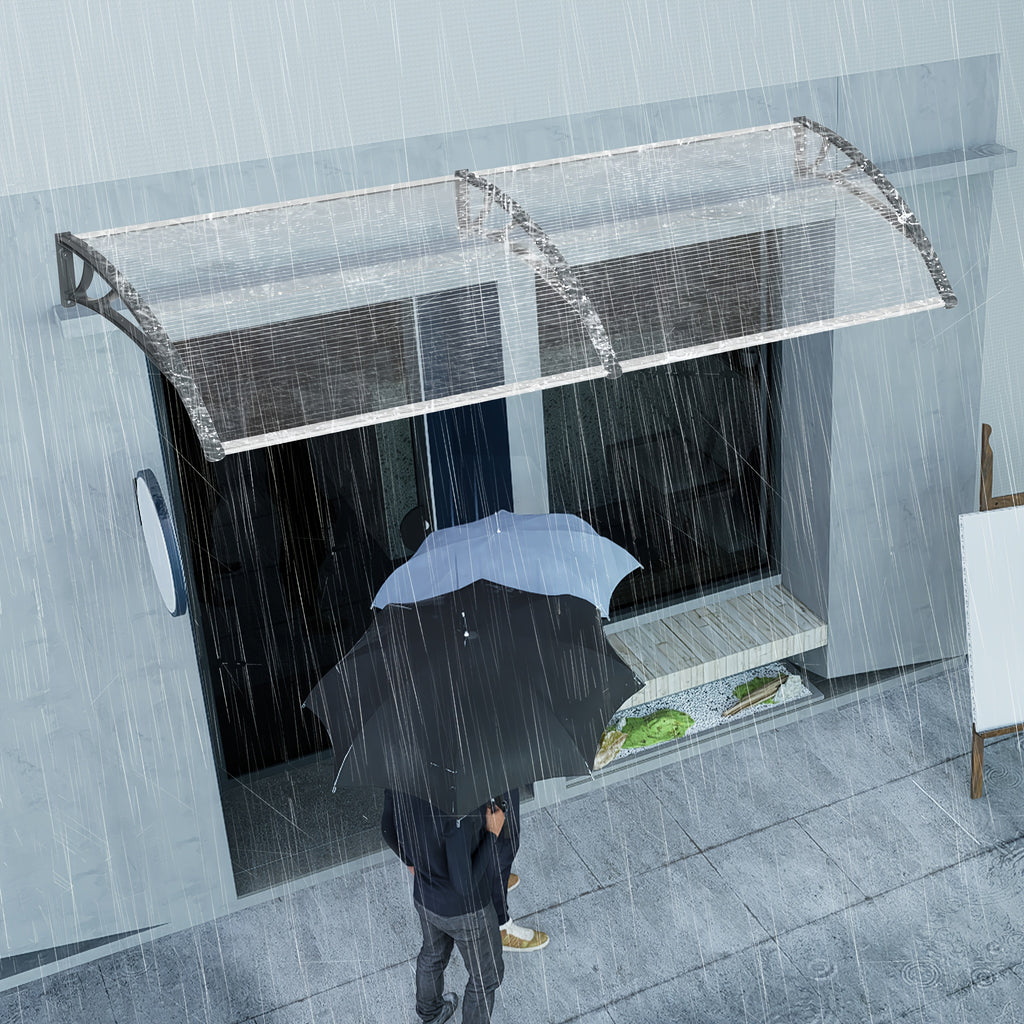Balkonmarkise, 300×100cm für Garten und Balkon – Detailansicht 2