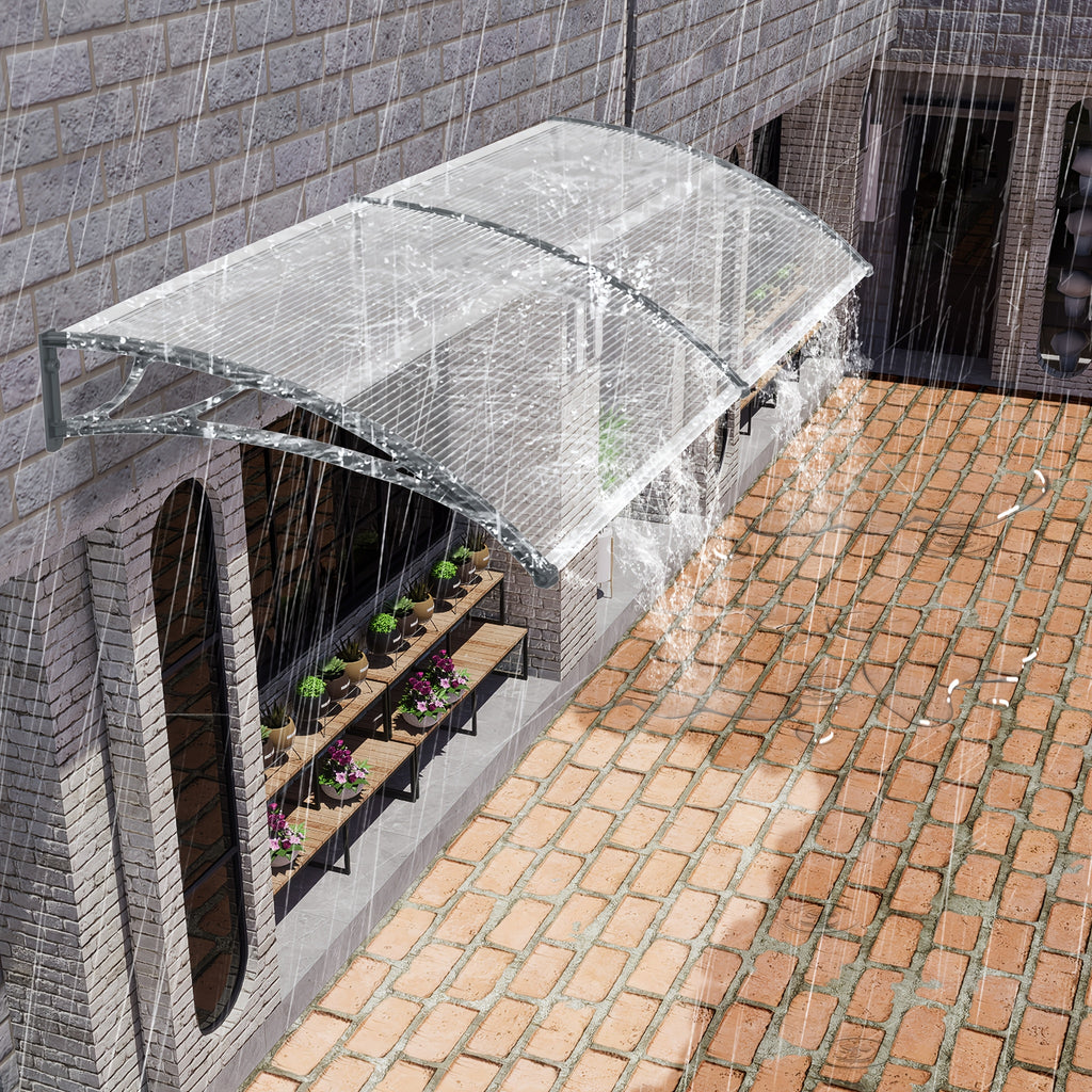 Balkonmarkise, 300×100cm für Garten und Balkon – Detailansicht 6