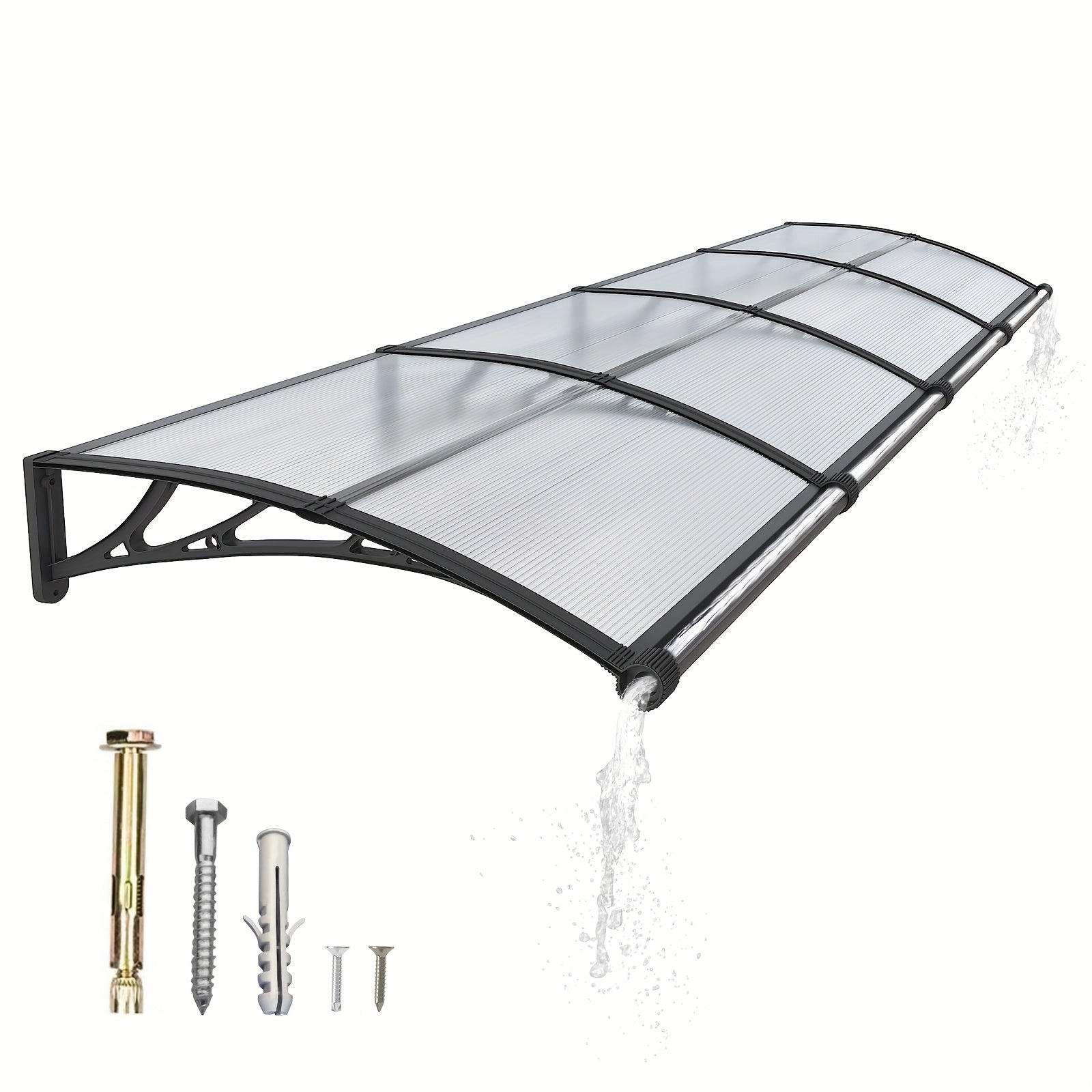 Balkonmarkise, 350 cm für Garten und Balkon – Detailansicht 8