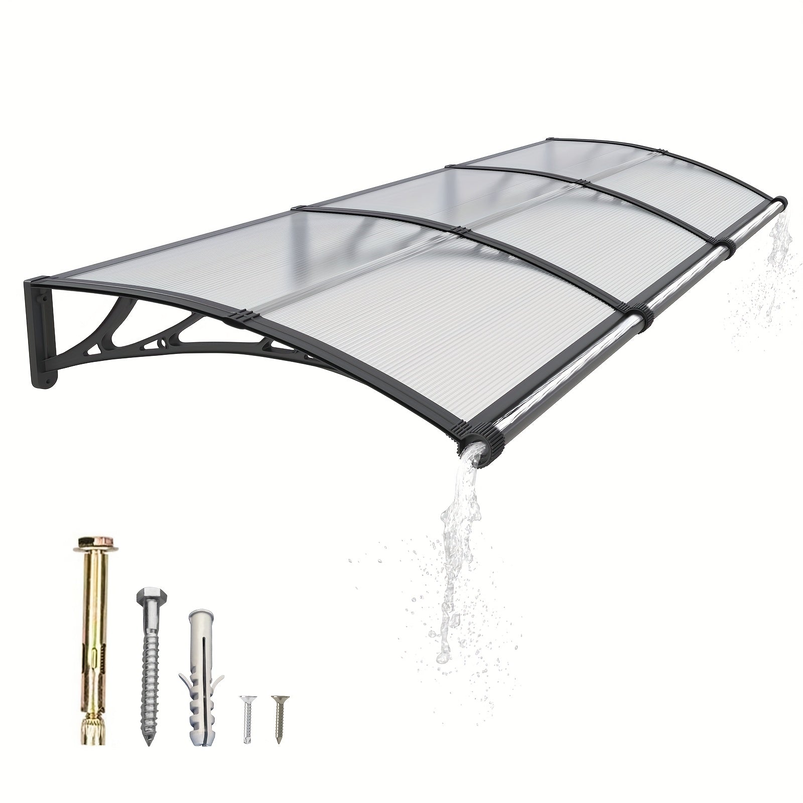 Balkonmarkise, 350 cm für Garten und Balkon – Detailansicht 12