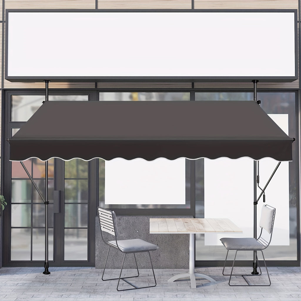 Balkonmarkise, verstellbar für Garten und Balkon – Detailansicht 2