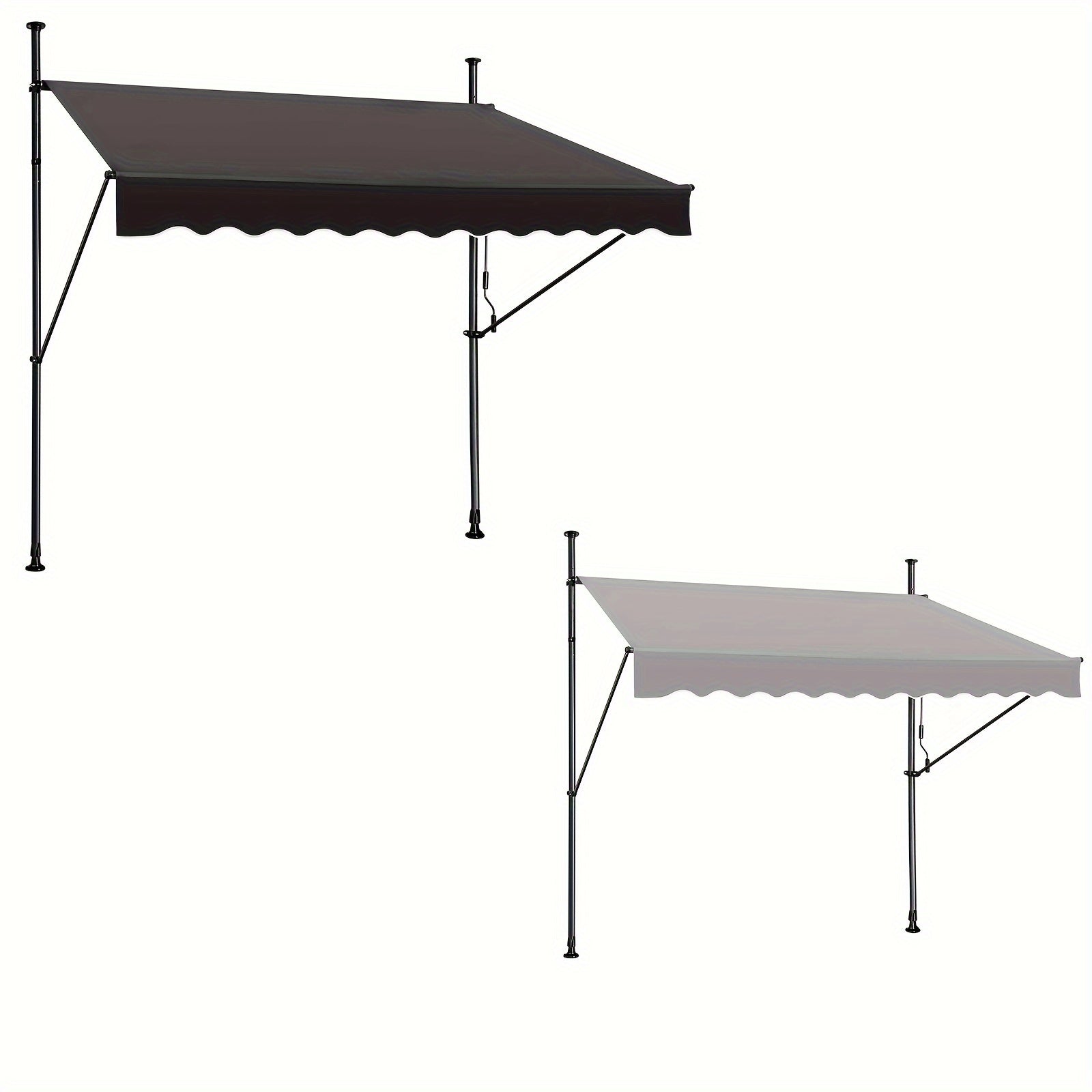Balkonmarkise, verstellbar für Garten und Balkon – Detailansicht 5