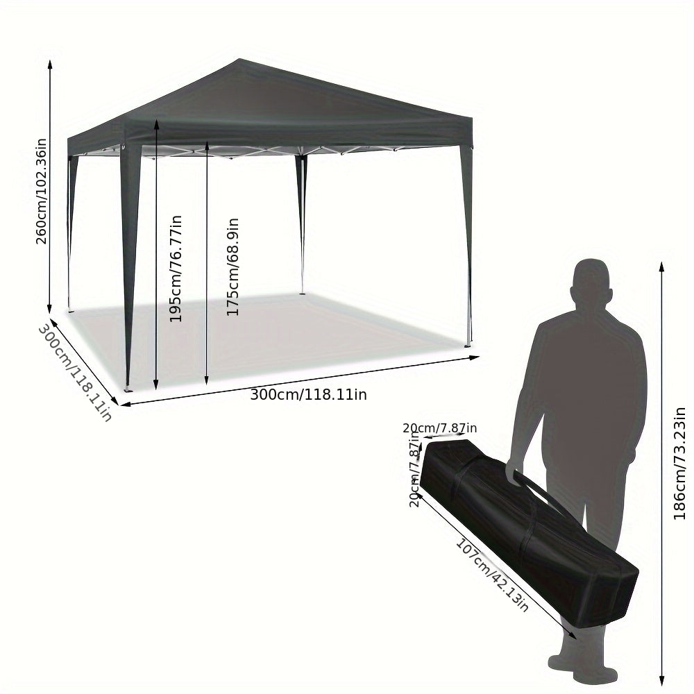 Balkonmarkise, wasserdicht für Garten und Balkon – Detailansicht 3