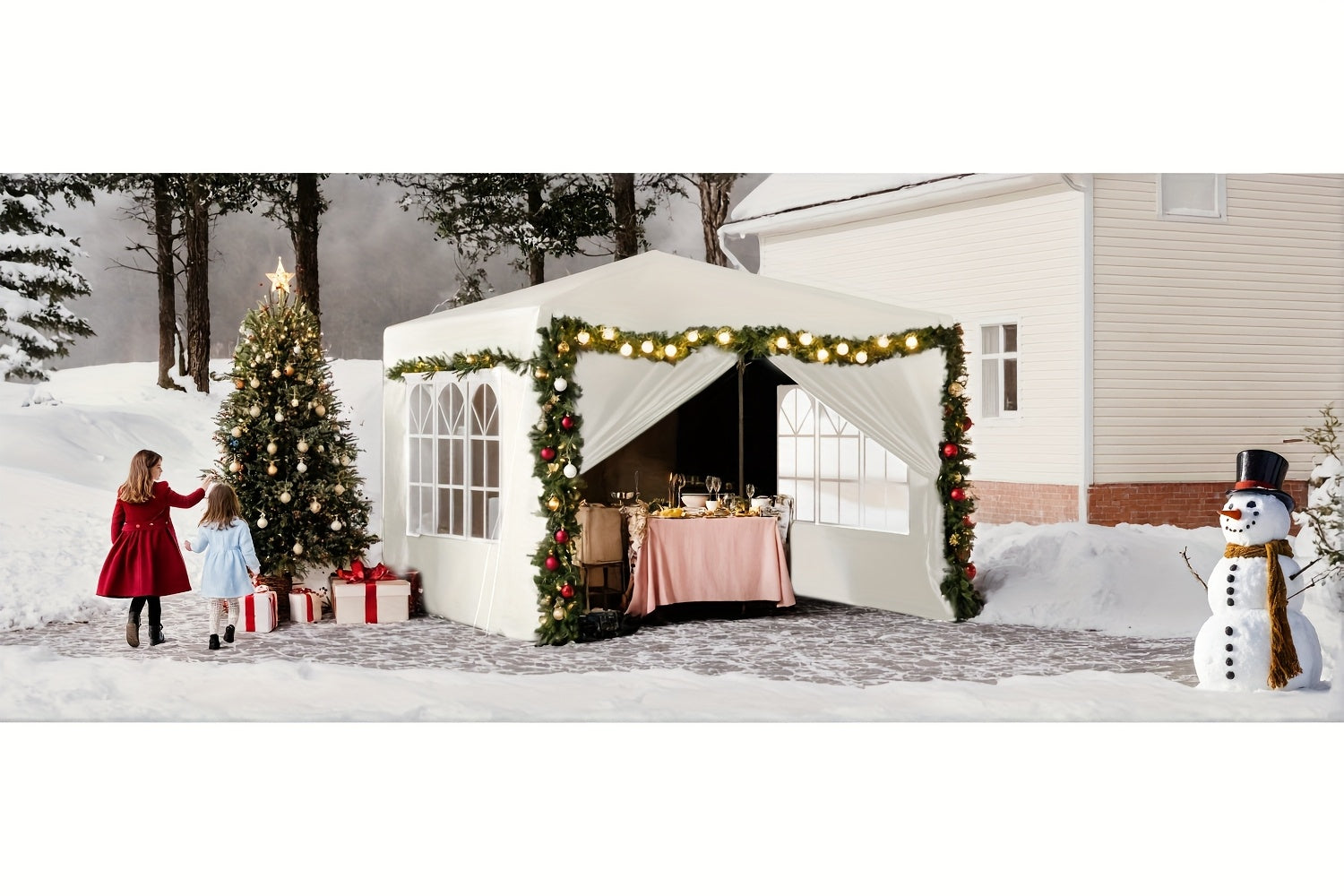 Balkonmarkise, wasserdicht für Garten und Balkon – Detailansicht 12