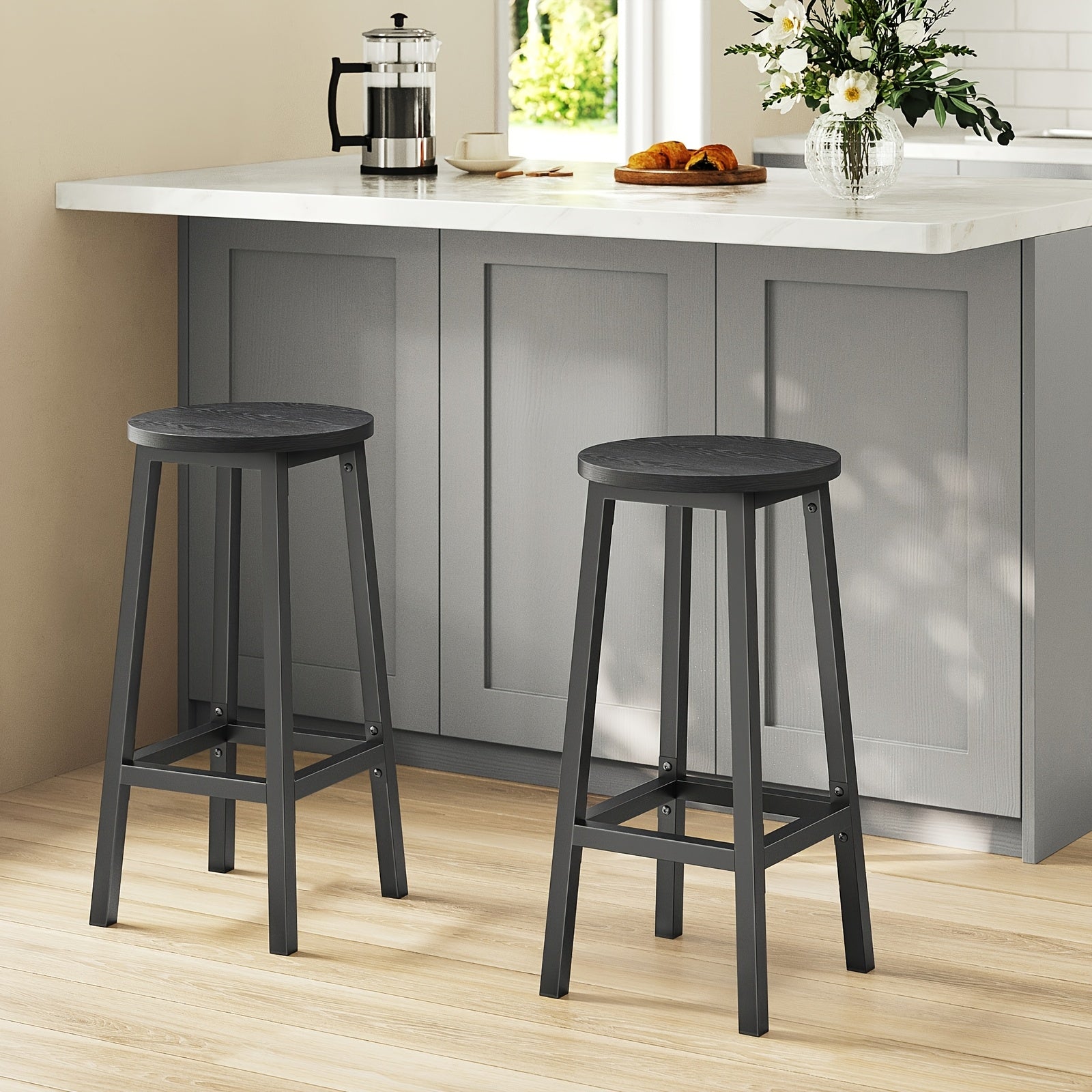 Barhocker, 65 cm für Wohnbereich und Alltag – Detailansicht 7