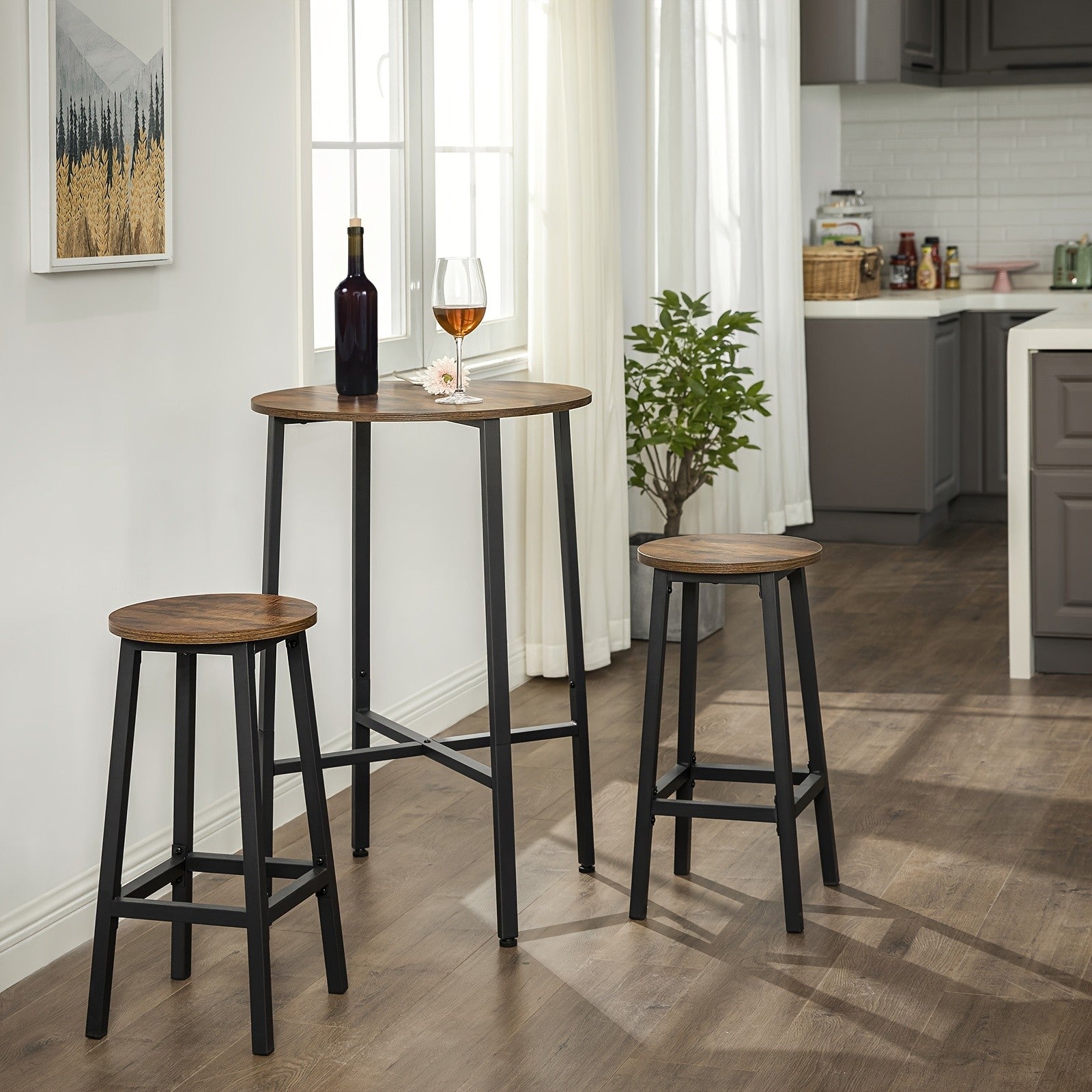 Barhocker, 65 cm für Wohnbereich und Alltag – Detailansicht 9