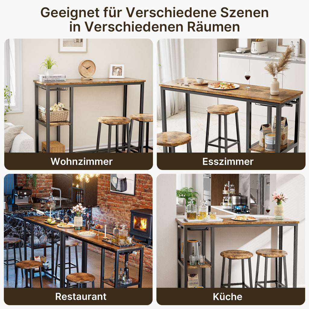 Barhocker, Metall für Wohnbereich und Alltag – Detailansicht 6