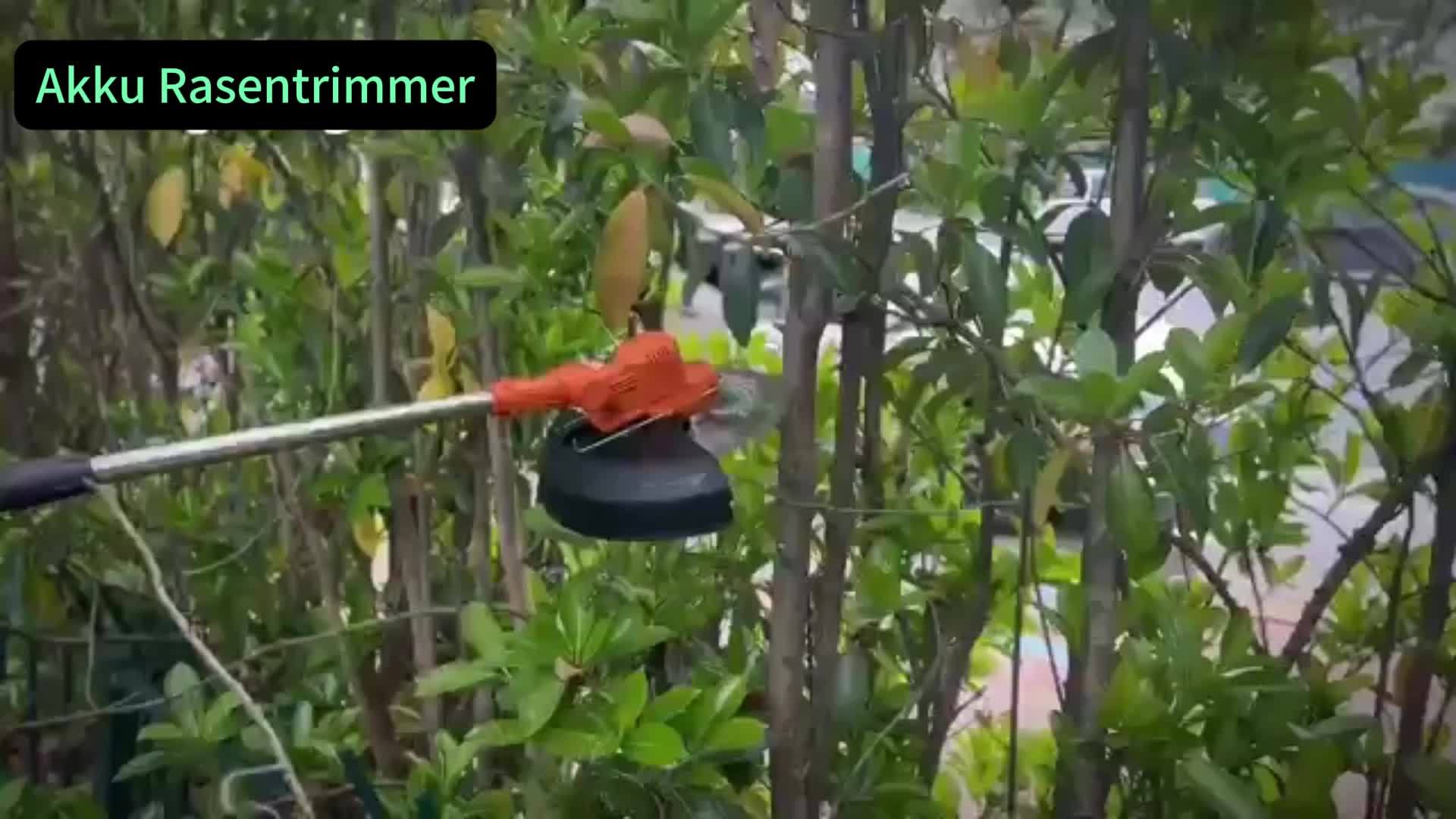 Batteriebetriebener Rasentrimmer, 23 cm für Fahrzeug und unterwegs – Detailansicht 8