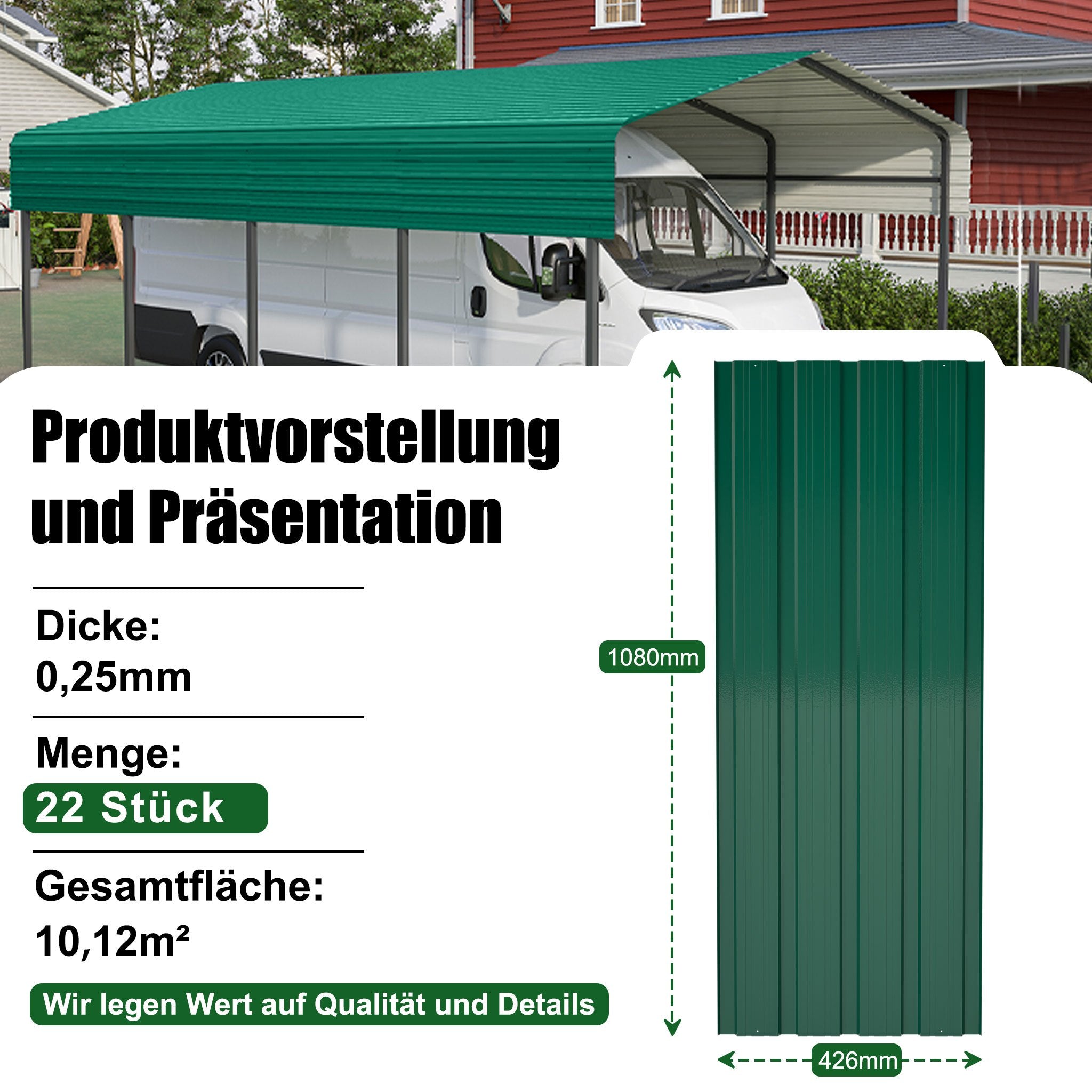 Bauplatte, 42,6 cm für Fabriken und Alltag – Detailansicht 14