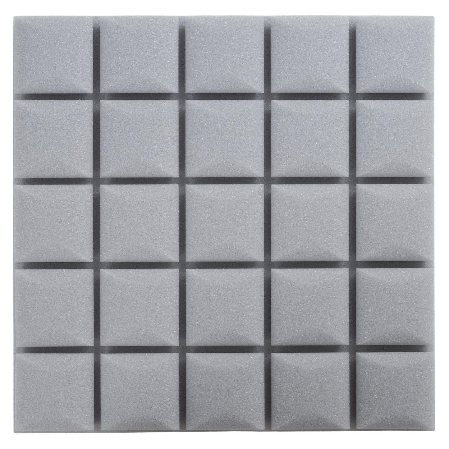 1 Stück 50x50 cm 3D-Akustikschwammpanel mit erhabenen Würfeln zur Raumakustik, Schalldämmung, Echoreduzierung, Innenraumakustikverbesserung, Dekorationspanel - Mehrere Farben, Keine Selbstklebeschicht