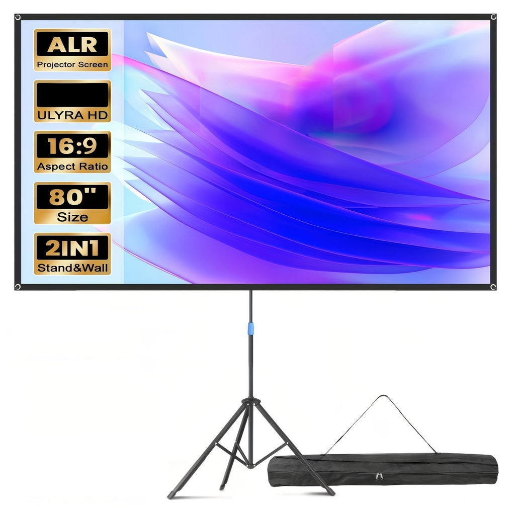 Beamerprojektorleinwand, 203,2 cm für Büro und Homeoffice – Detailansicht 17